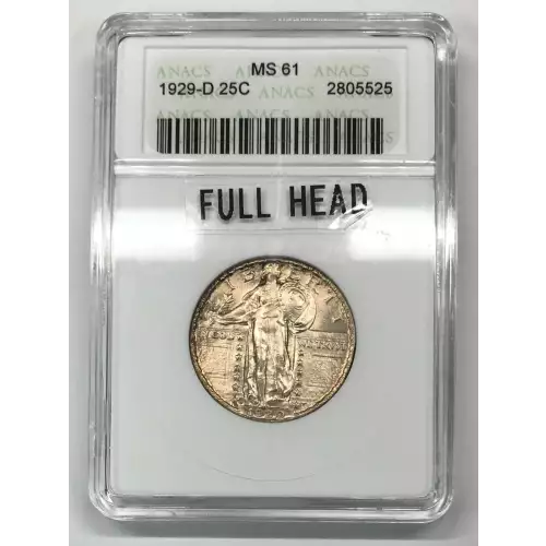 Standing Liberty Quarter Dollar