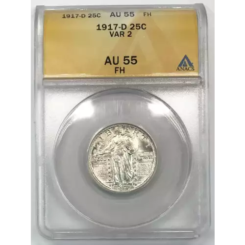 Standing Liberty Quarter Dollar