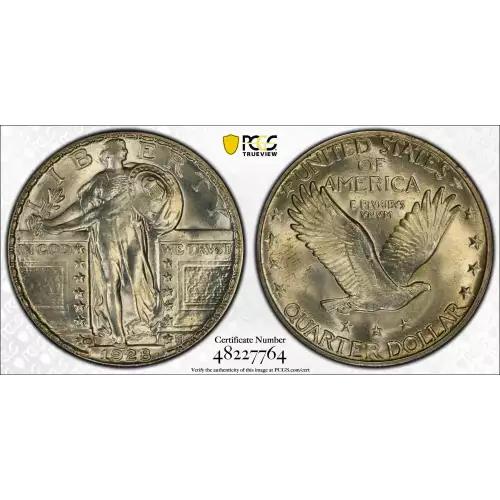 Standing Liberty Quarter Dollar