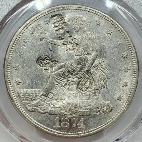 Trade Dollars---Trade Dollars 1873-1885 -Silver- 1 Dollar (2)