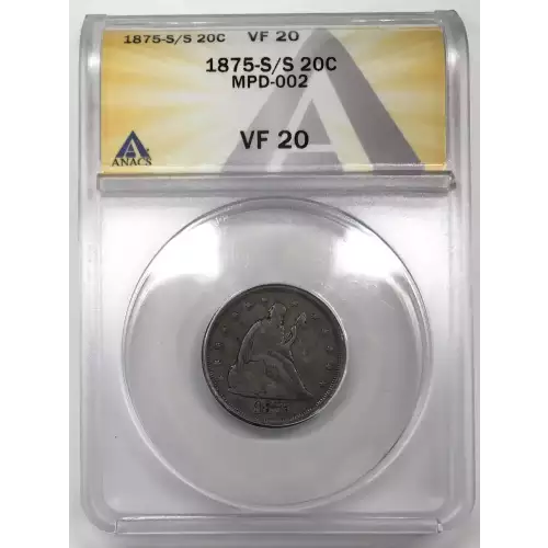 Twenty Cent Pieces-Liberty Seated 1875-1878