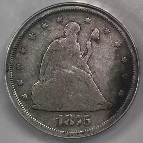 Twenty Cent Pieces-Liberty Seated 1875-1878 (2)