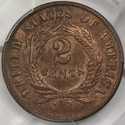 Two cent pieces-Two cent pieces 1864-73 -Copper