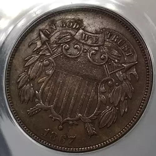 Two cent pieces-Two cent pieces 1864-73 -Copper (4)