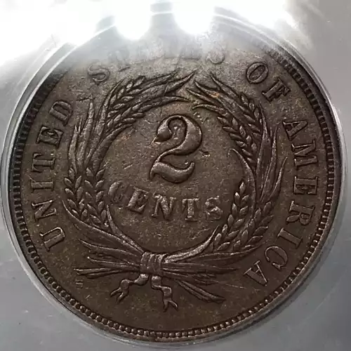 Two cent pieces-Two cent pieces 1864-73 -Copper (5)