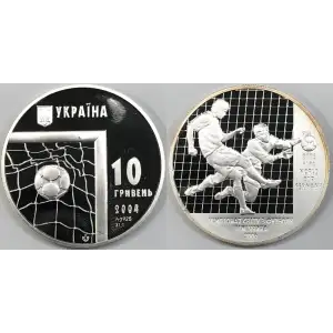 Ukraine Silver 10 HRYVEN