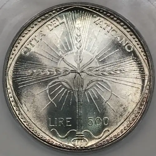 VATICAN CITY Silver 500 LIRE (4)