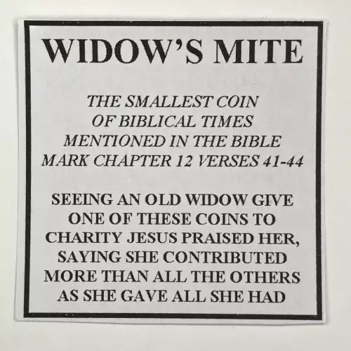 Widow's Mite Coin (4)